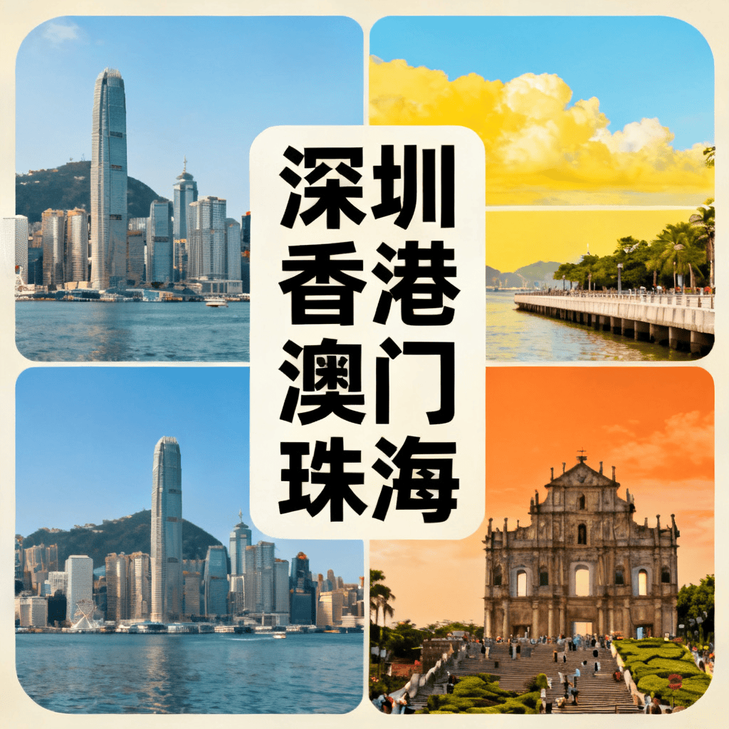 <深港澳珠双飞4日游>0购物,登太平山赏维港夜景、逛大三巴、打卡珠海滨海地标,享管家服务住精选酒店