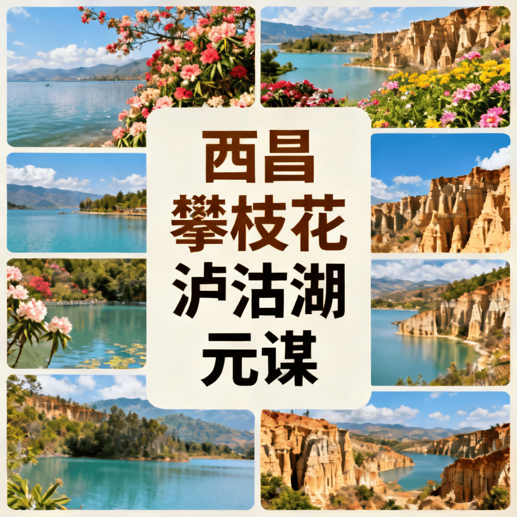 直飞西昌|西昌·泸沽湖·攀枝花双飞8日 2+1保姆车+5晚4钻 泡九十九里温泉 康养特惠2599元起
