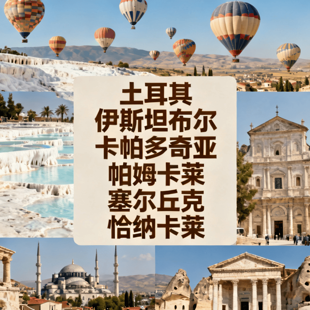 成都川航直飞土耳其精品双飞10日 览伊斯坦布尔卡帕多奇亚棉花堡 升级洞穴五星酒店6999元起