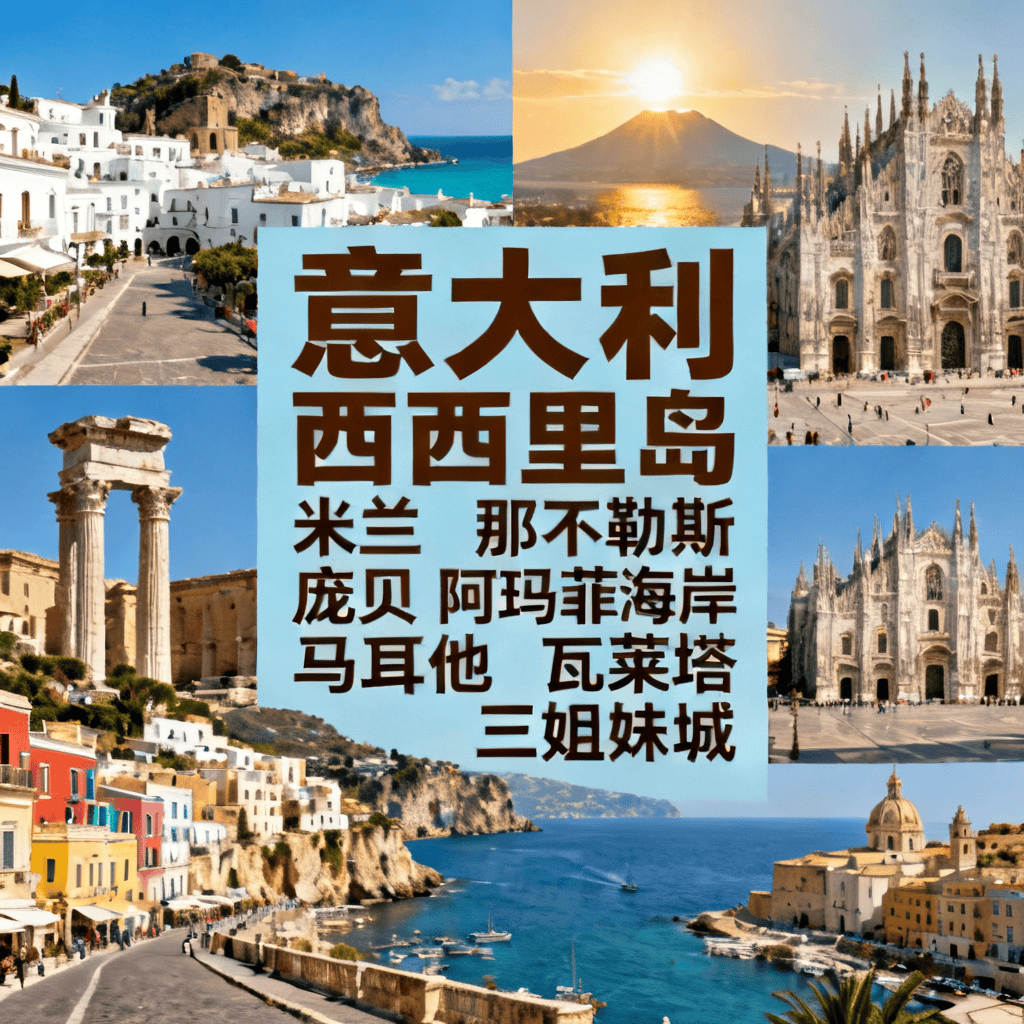 意大利南部+西西里岛+马耳他15日游