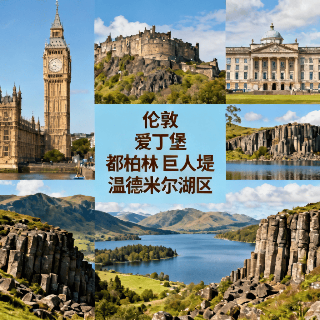 穿越英爱双飞13日游，伦敦爱丁堡牛津都柏林，含爱丁堡城堡+巨人堤+购物村，四星品质住宿