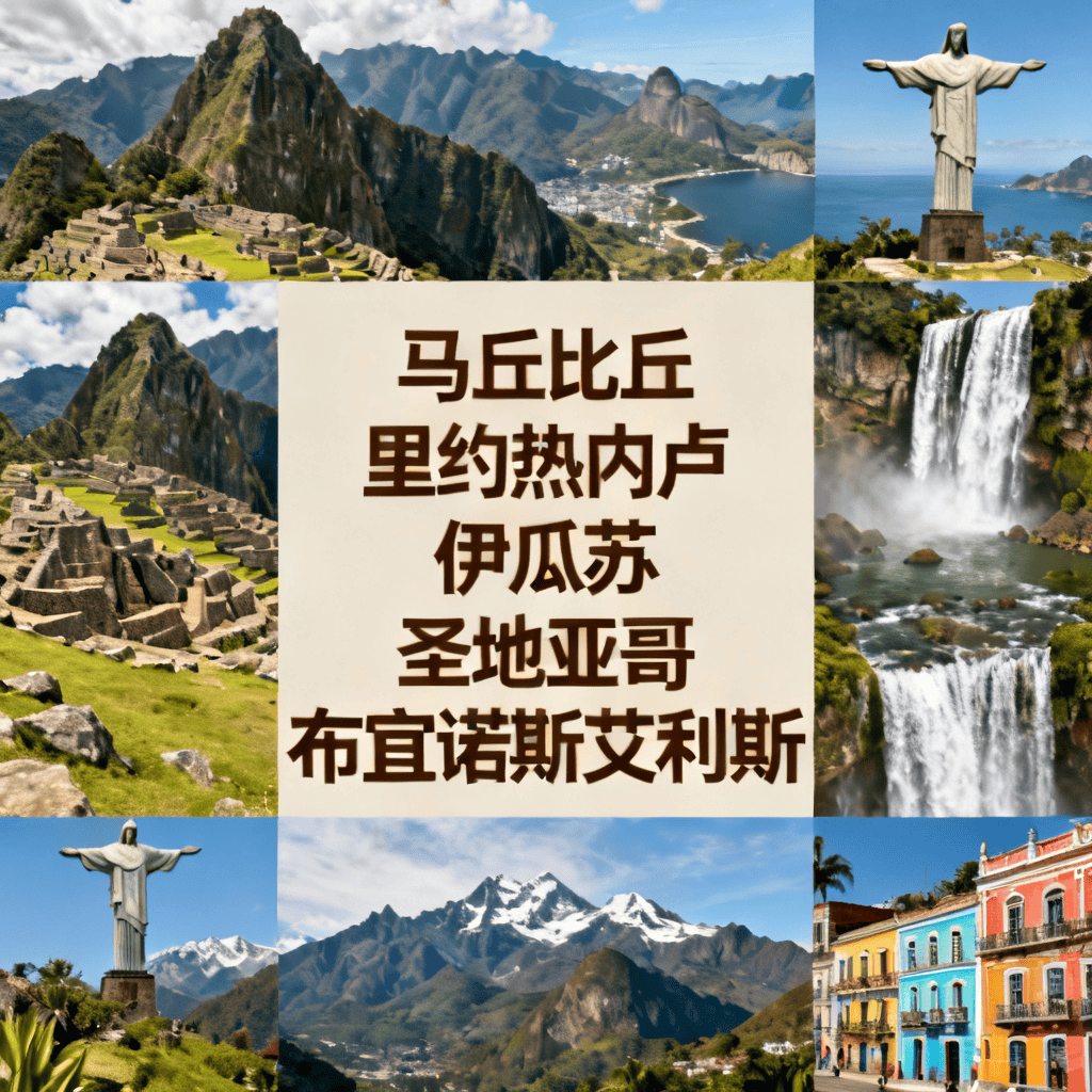 南美五国全景国际往返双飞22日游，马丘比丘+伊瓜苏+里约+百内+火地岛
