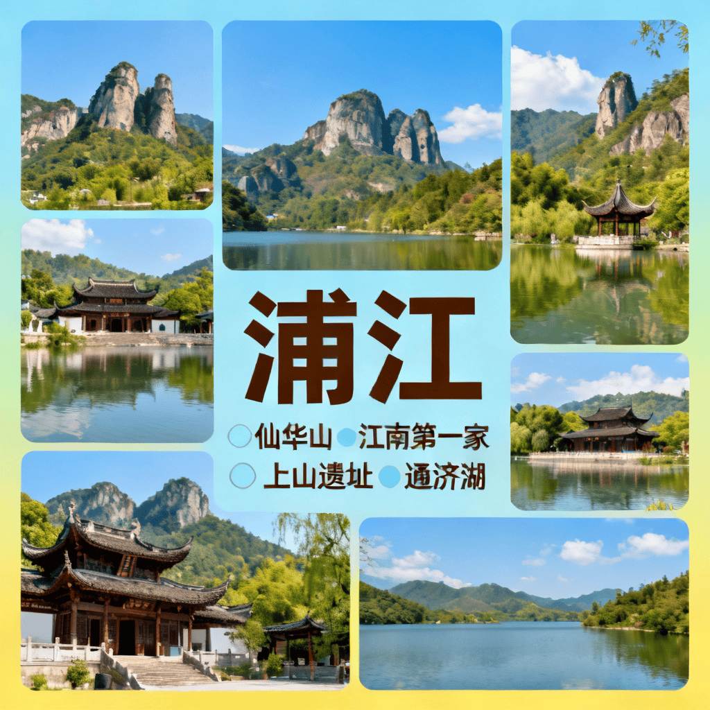 宝藏小城‖五星配套‖毗邻世界义乌 纯玩4日549元起『浦江挂四星万豪万枫酒店』享酒店内3早4正◆马岭天观VS江南第一家◆免费棋牌+KTV