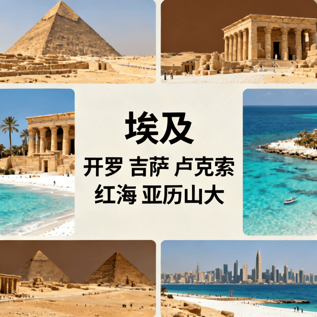 埃及经典双飞8日游上海埃航直飞一价全含，览金字塔、红海、卢克索，全程五星享特色美食~