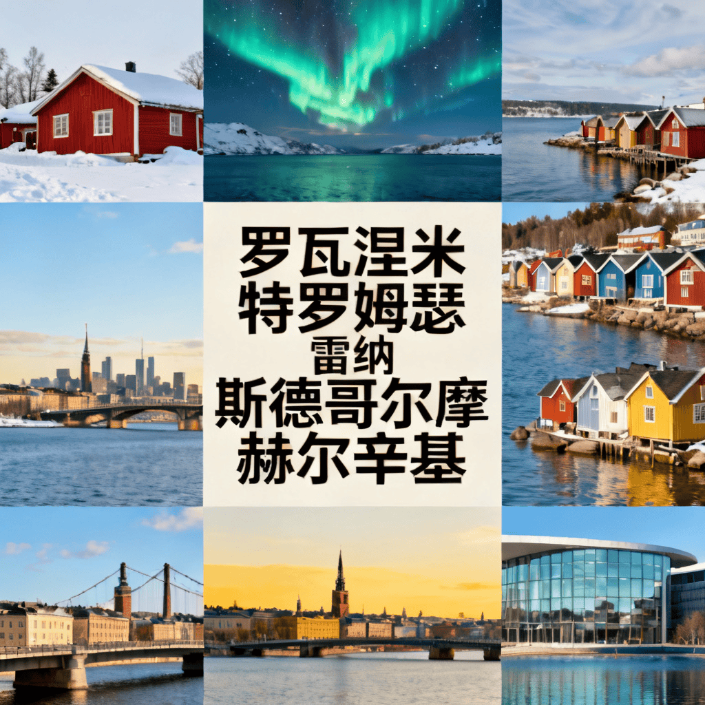 国航双飞北境极光大环线12/13日 特罗姆瑟+罗瓦涅米+罗弗敦 一价全含0购物高概率追光