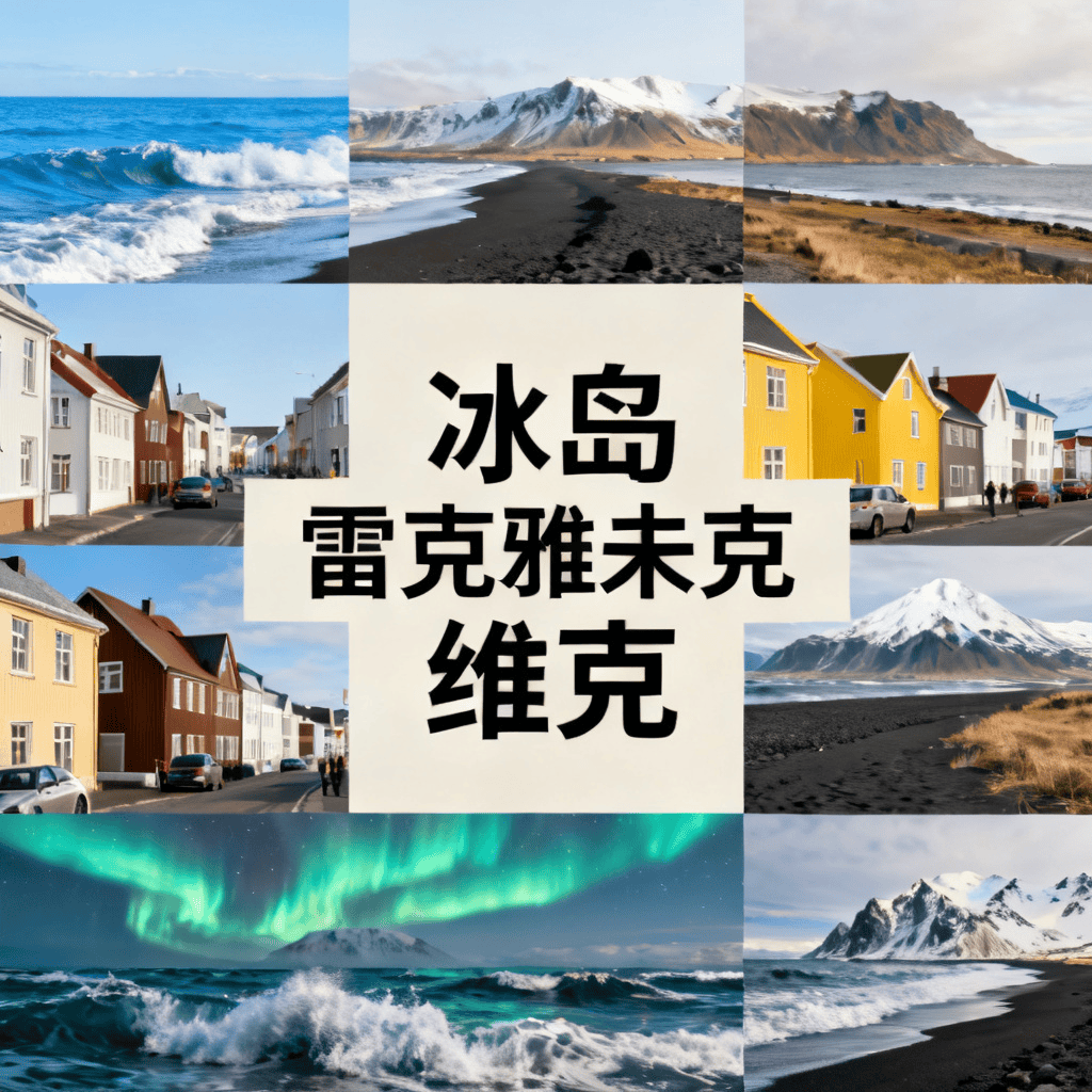【寻猎北极光】冰岛直飞10日游，雷克雅未克/蓝湖温泉/黄金圈/冰河湖/黑沙滩，经典景点全打卡~
