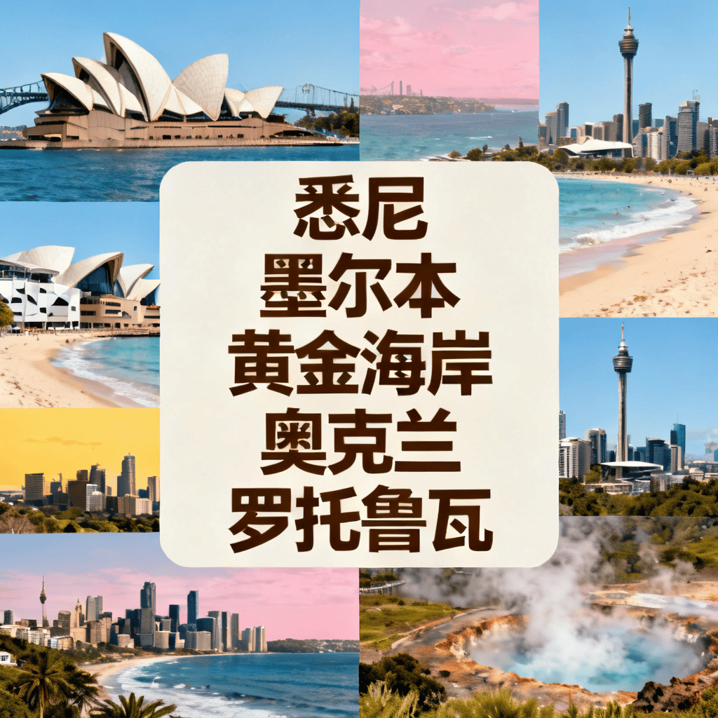 成都直飞澳新凯墨12日游，免费全国联运，纯玩无购物无自费，升级五星畅玩大堡礁歌剧院大洋路