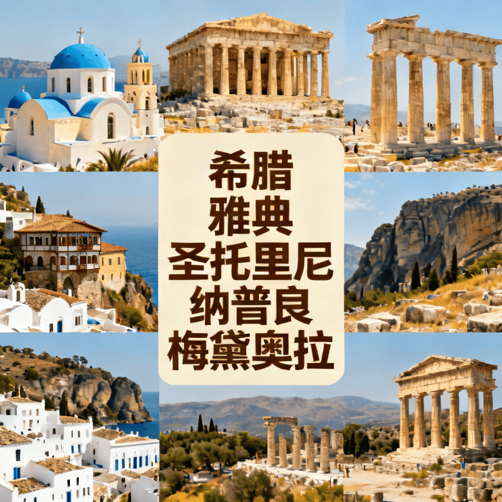 国航直飞希腊10日深度游，览雅典、圣托里尼、梅黛奥拉精华，25人小团一价全含升级悬崖酒店，早报立减。
