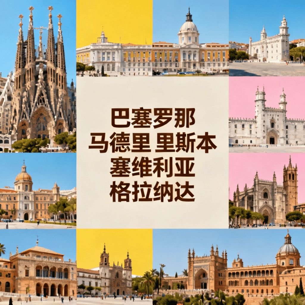 西葡双曜13日双飞游，含巴塞罗那圣家堂、里斯本罗卡角、马德里皇宫、塞维利亚弗拉门戈，四星品质住宿