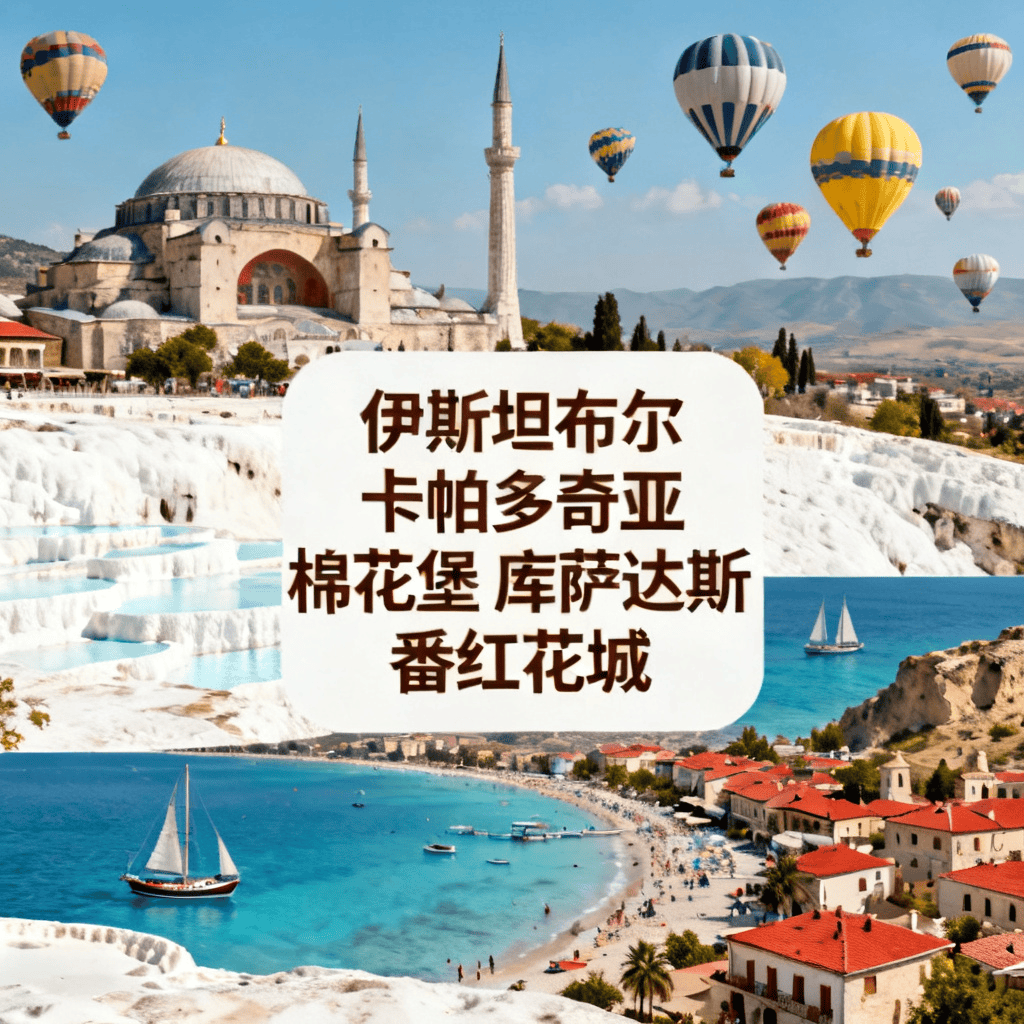 东航直飞浪漫土耳其10日 卡帕多奇亚+棉花堡+番红花城 0购0自费免签住洞穴温泉酒店
