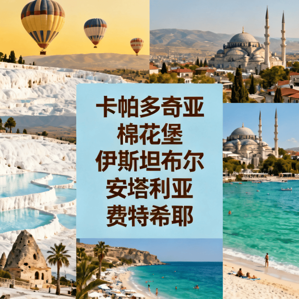 南航直飞可全国联运 土耳其全景双飞10日纯玩免签 打卡卡帕多奇亚棉花堡费特希耶 住特色洞穴酒店