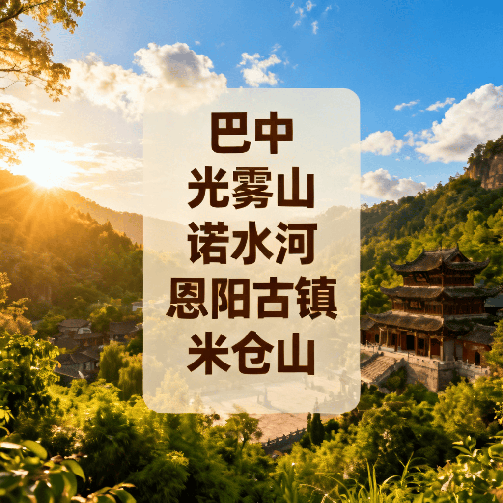 上海自组团 光雾山十八月潭赏亚洲最长天然红地毯双卧8日 真纯玩升2晚4钻 10月红叶季仅2780元