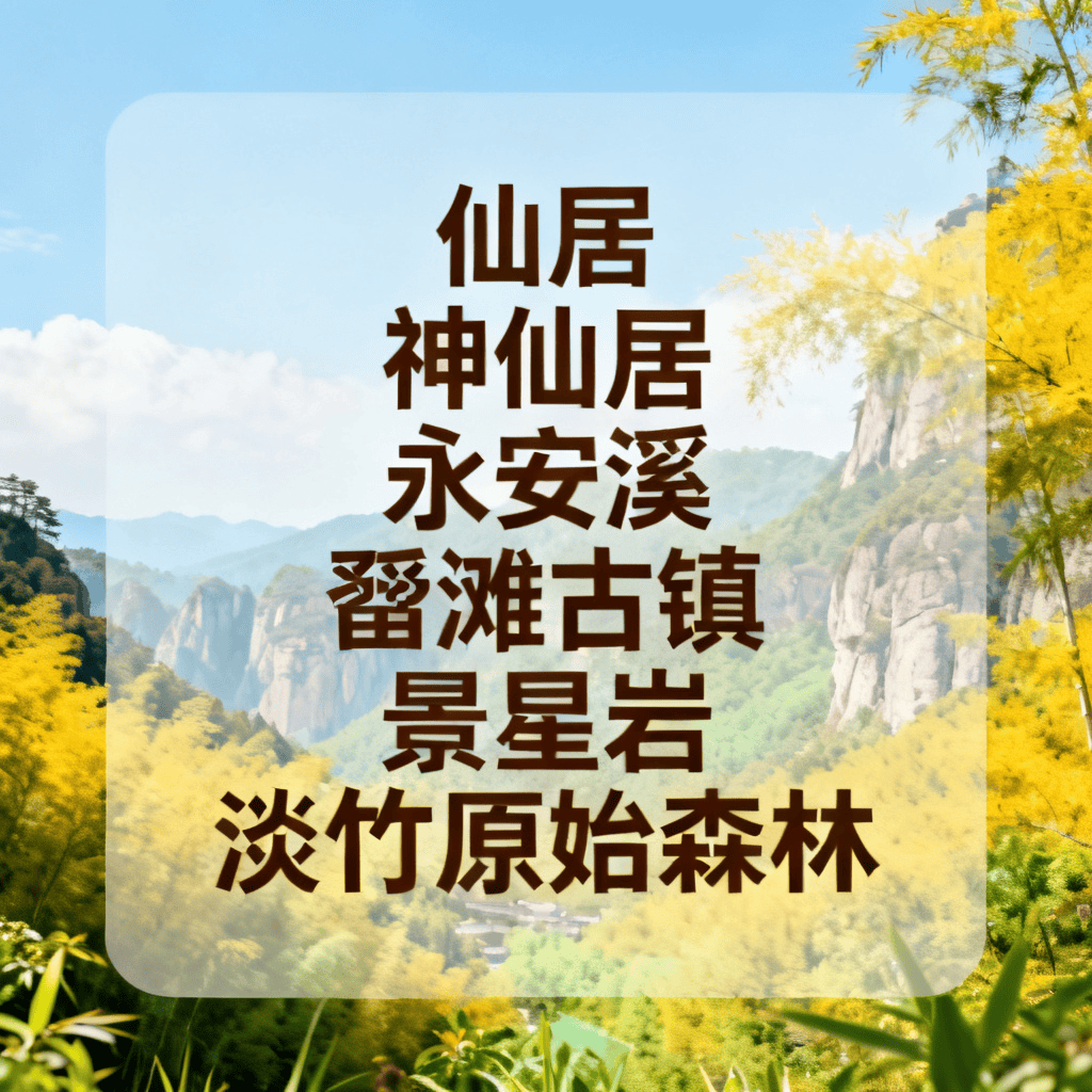 赠神仙居门票！499元3日大巴全跟，登南天顶打卡如意桥，逛桐庐书院、高迁古民居，全新电梯民宿，含2早4正顿顿13菜1汤，免费棋牌唱歌！