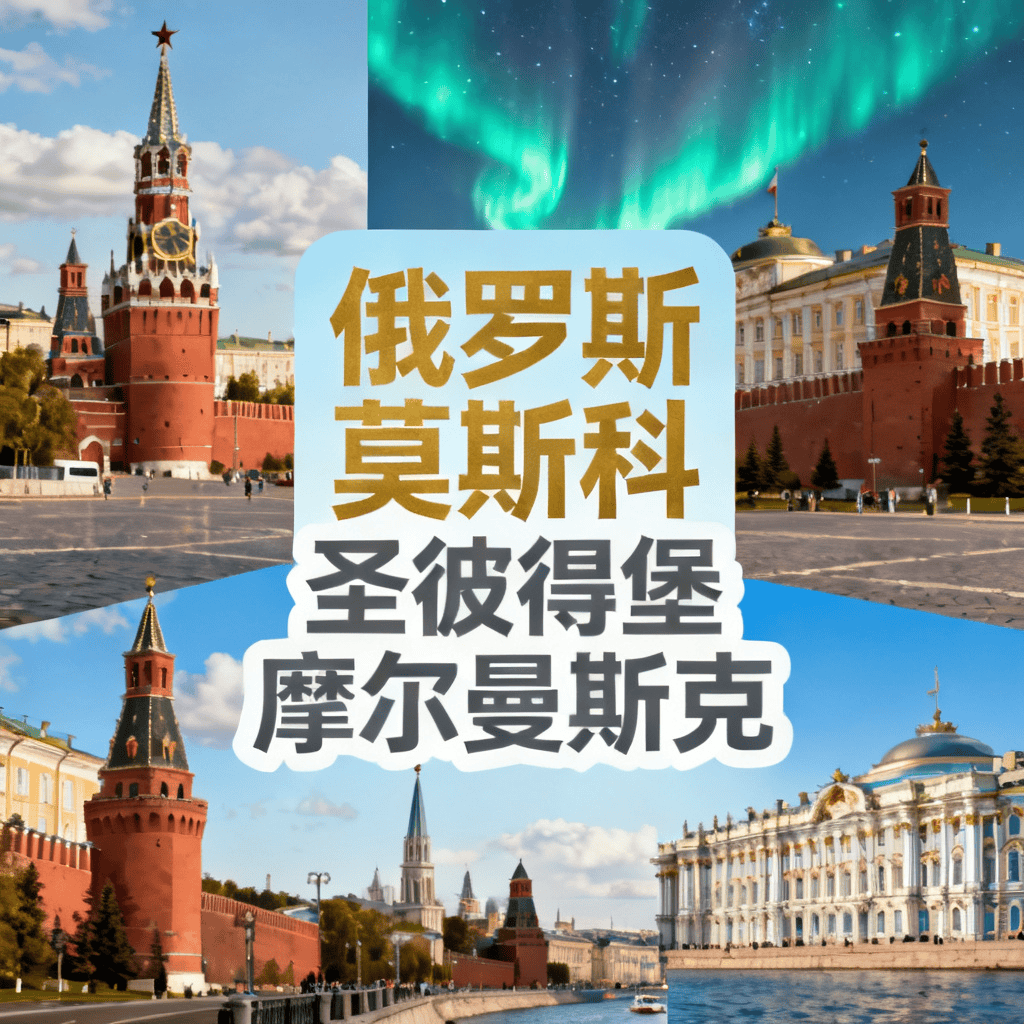 海航四飞俄罗斯莫斯科+圣彼得堡+摩尔曼斯克8日追光游，纯玩小团享帝王蟹餐，可住独栋木屋