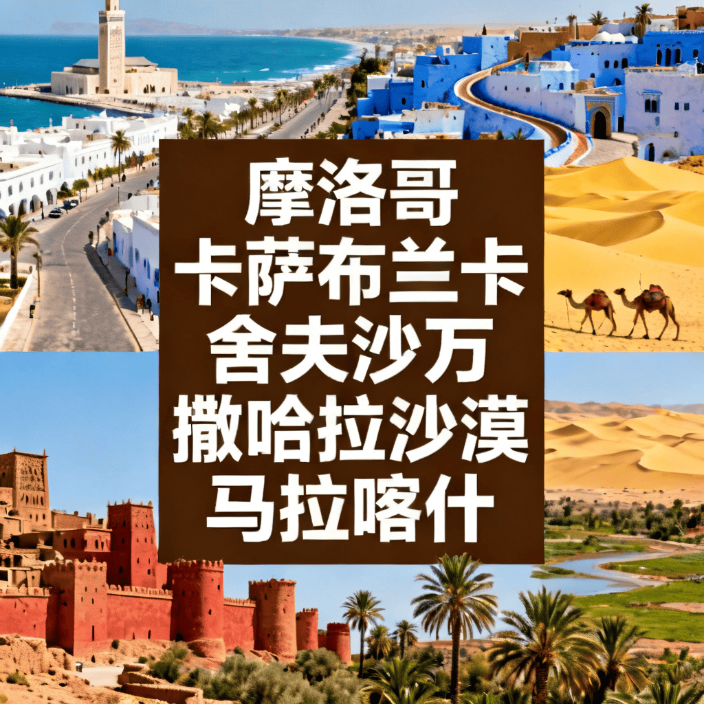 ✨【北非秘境摩洛哥・纯玩10天7晚】