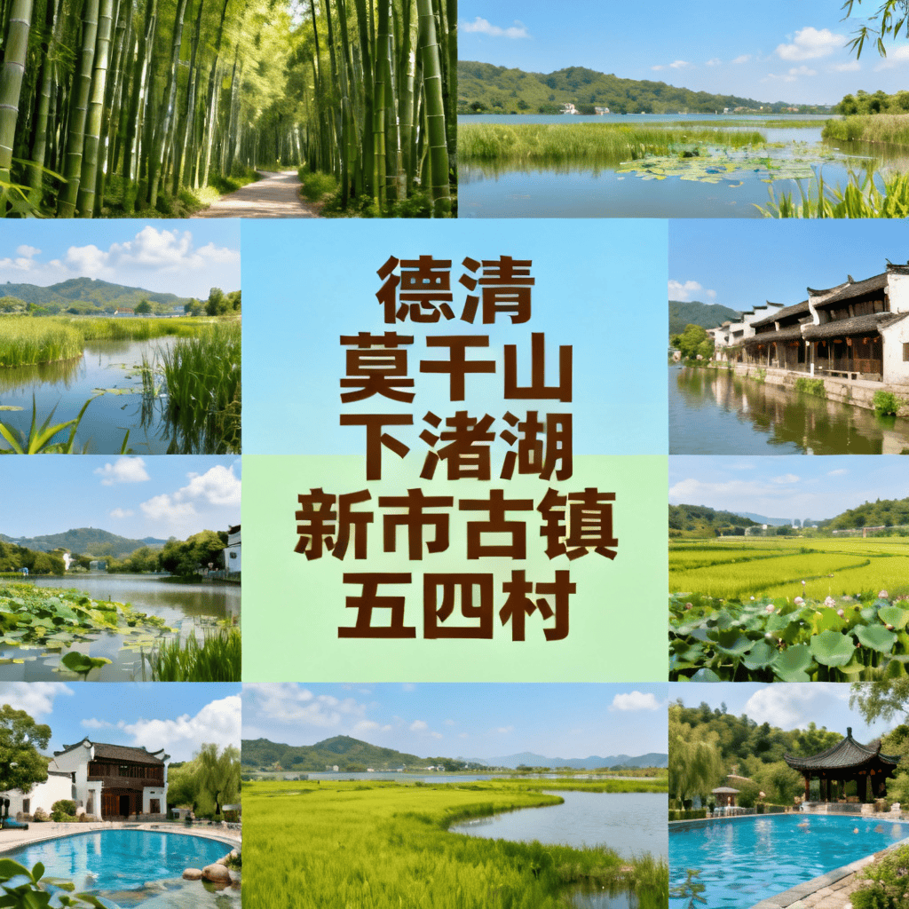 2人起订【湖州丨德清莫干山尊蓝山居】499元3日游，含2自助早4正，享免费棋牌、K歌、室外泳池。打卡庾村、蠡山村、新市古镇、下渚湖！