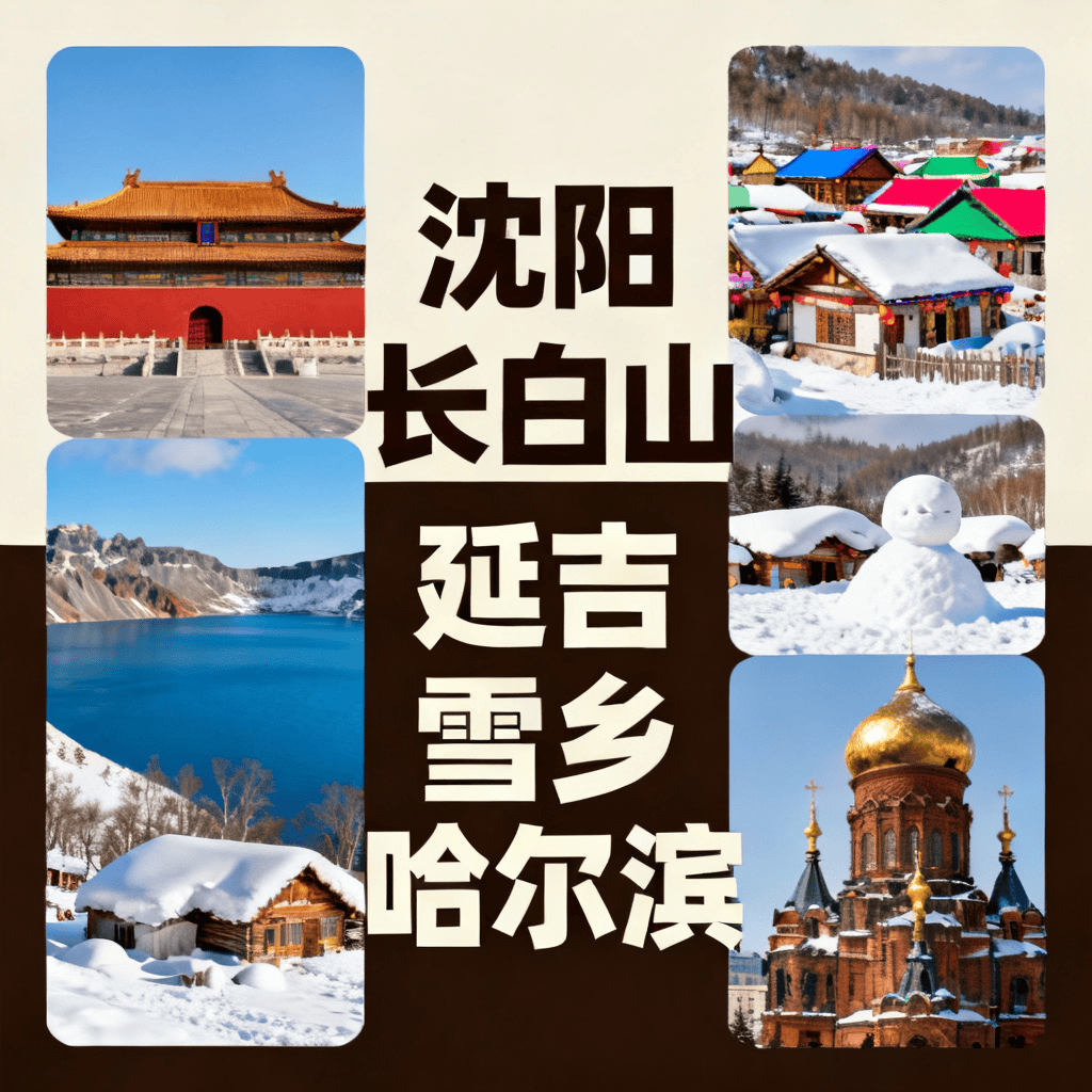 4880起江浙沪起止 雪国列车全软卧专列 沈阳长白山延吉雪乡哈尔滨全景8日游
