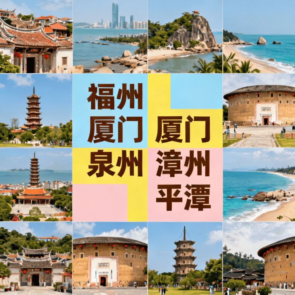 <福建4岛+泉州+厦门+漳州+泰宁动高8日游>❤平潭岛｜湄洲岛｜东山岛｜鼓浪屿｜漳州古城｜泰宁古城