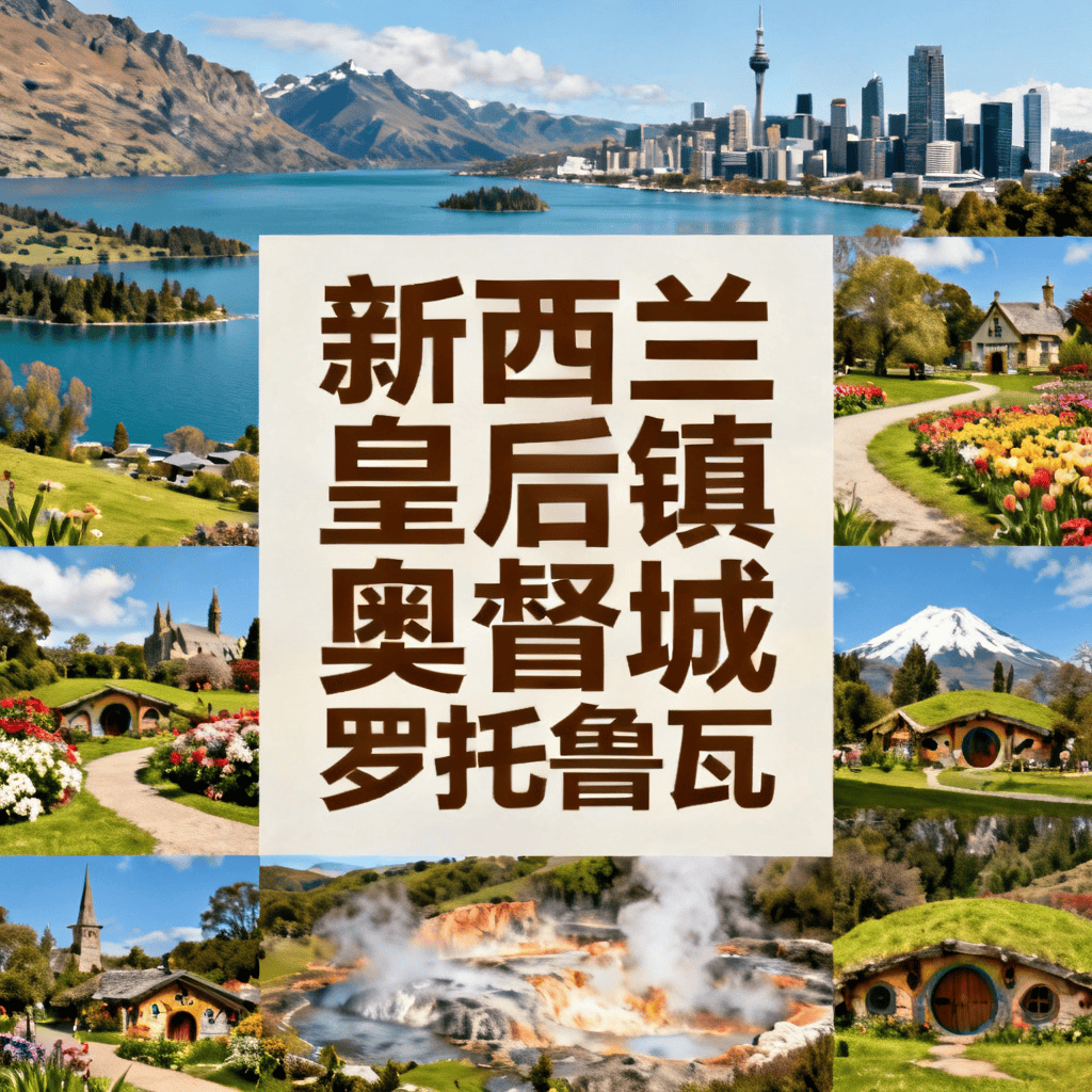 新西兰南北岛新航直飞11日游，览皇后镇霍比特村峡湾，赠冰川直升机，纯玩一价全含住Qualmark认证酒店